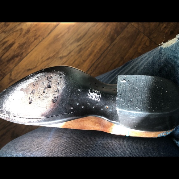 Texas  leather Boots . Hand stitch - Picture 4 of 5